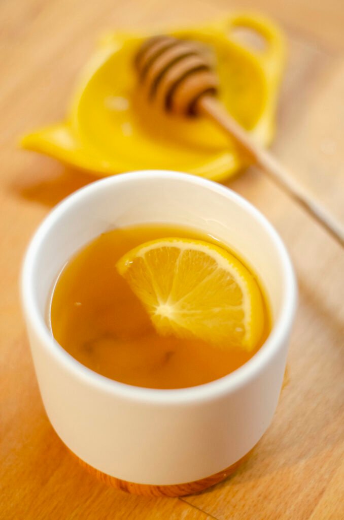 Lemon and honey